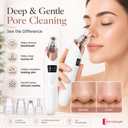 DermaGlow™ Deep Pore Vacuum Cleaner