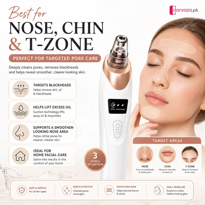 DermaGlow™ Deep Pore Vacuum Cleaner